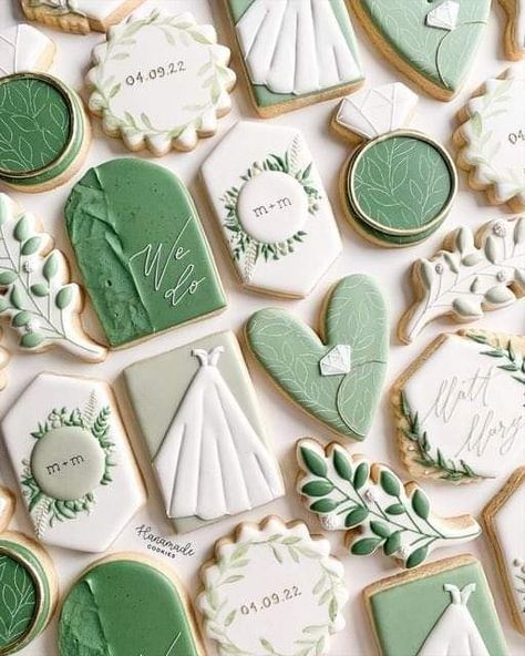 Wedding Cookies Decorated, Elegant Cookies, Wedding Shower Cookies, Engagement Cookies, Bridal Cookies, Royal Iced Cookies, Fancy Cupcakes, Crazy Cookies, Cookie Decorating Party