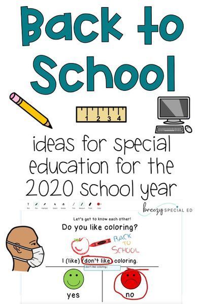 Back to School 2020 for Special Education Back To School Ideas, Behavior Plans, Get To Know You Activities, Back To School Special, Special Education Elementary, Teaching Special Education, Life Skills Special Education, First Year Teachers, Outdoors Tattoos