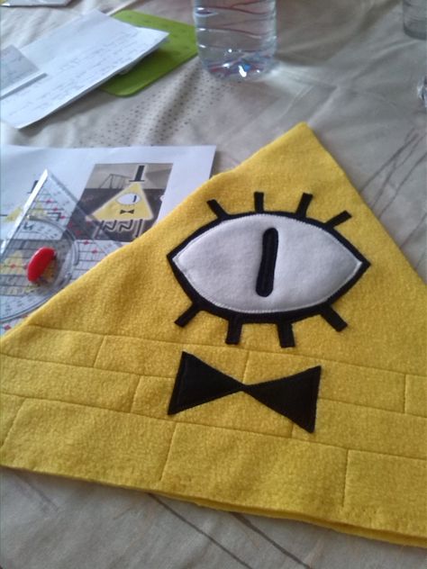 Bill Cipher Plush, Plushie Tutorial, Bill Cypher, Fall Sewing, Felt Crafts Diy, Bill Cipher, Kid Rock, Kawaii Plushies, Plush Pattern