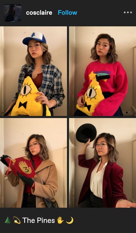 Gravity Falls Outfit Ideas, Gravity Falls Inspired Outfits, Mabel Pines Cosplay, Gravity Falls Costumes, Halloween Core, Gravity Falls Cosplay, Dipper Y Mabel, Gravity Falls Characters, Couple Cosplay