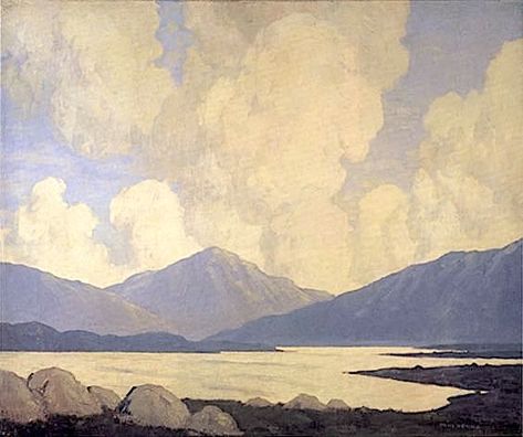 Wandering Silent Vertexes and Frozen Peaks: AGHLA MORE / EACHLA MÖR BY PAUL HENRY Beaches Painting, Silent Pictures, National Gallery Of Ireland, Franklin Carmichael, Paul Henry, Pictures Landscape, Irish Painters, Maurice Denis, Edouard Vuillard