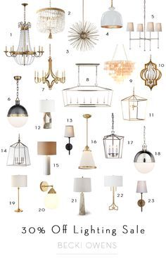 Some of my favorite lighting brands are now on sale for 30% off! Horchow is having a sitewide sale and everything is up to 30% off including designer lighting from Visual Comfort, Arteriors and more. Art Deco Lighting Ceiling, Designer Lighting, Parisian Art, Lights Ideas, Interior Design Kitchen Small, Becki Owens, Modern Lighting Design, Remodeling Kitchen, Sitewide Sale