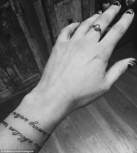 W Believe Wrist Tattoo, Tattoos Pulseras, Love Wrist Tattoo, Wrist Tattoos Words, Wrap Around Wrist Tattoos, Wrist Bracelet Tattoo, Spiral Tattoos, Meaningful Wrist Tattoos, Around Arm Tattoo