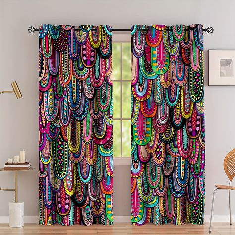 Faster shipping. Better service Cortina Boho, Rideaux Boho, Cortinas Boho, Home Interior Accessories, Earthy Home, Boho Curtains, Boho House, Apartment Room, Curtains Living Room