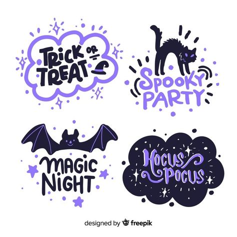 Watermark Ideas, Halloween Logo, Desain Buklet, Logo Creator, Halloween Labels, Pola Kartu, Halloween Fonts, Magic Design, Halloween Illustration