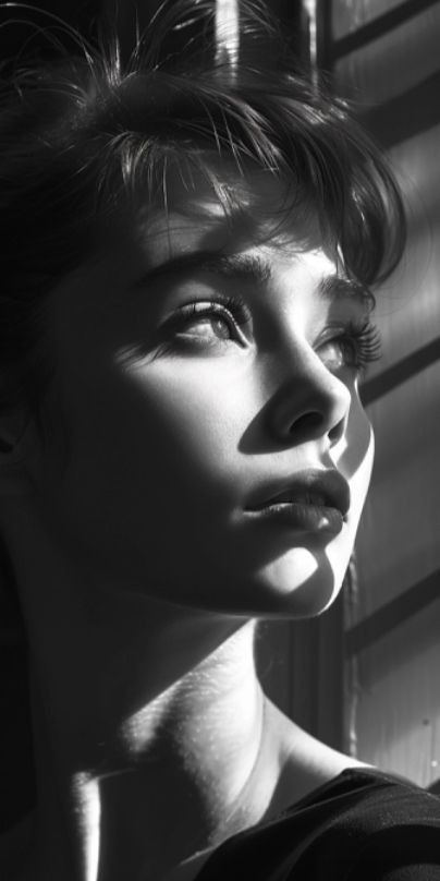 Monochrome Portrait Photography, Womens Faces, Cel Shading, Painter Photography, Black And White Photography Portraits, Window Photo, Purple Hyacinth, Figure Drawings, Shadow Drawing