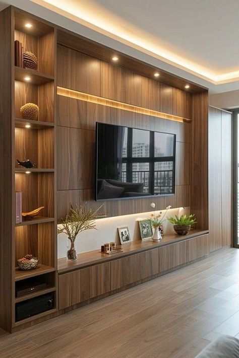 Closet Offices, Tv Cabinet Design Modern, Tv Unit Designs, Tv Unit Ideas, Amazing Interior Design, Modern Tv Unit Designs, Tv Unit Design Modern, Tv Unit Decor, Modern Tv Wall Units