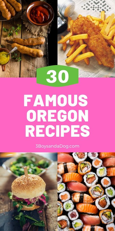 Oregon Recipes, American Cuisine Recipes, Marionberry Pie, Steamer Clams, Chef Breakfast, State Recipes, Homechef Recipes, School Restaurant, State Fair Food