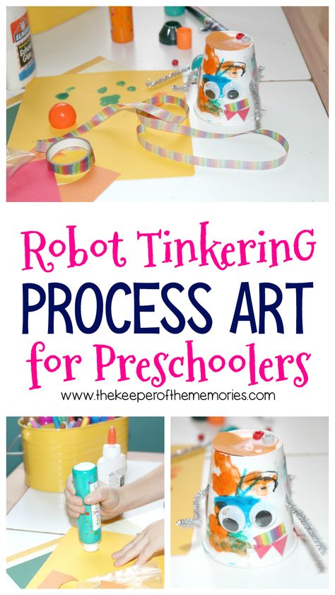 Robot Theme, Community Helpers Theme, Toddler Curriculum, Homeschool Crafts, Daycare Crafts, Community Helpers, Homeschool Art, Tot School, Loose Parts