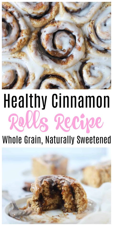 Healthy Cinnamon Rolls Recipe, Healthy Cinnamon Rolls, Vegan Cinnamon Rolls, Cinnamon Rolls Easy, Healthy Sweet Treats, Cinnamon Rolls Homemade, Easy Cinnamon, Cinnamon Rolls Recipe, Food Nutrition