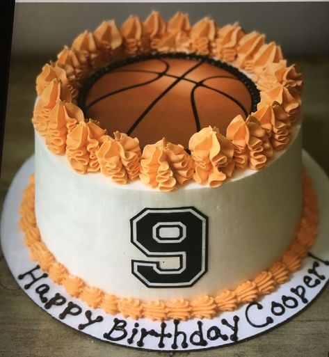 Basketball Cakes, Basketball Birthday Cake, Savory Cakes, Basketball Cake, Hummingbird Cake, Sport Cakes, Basketball Party, Basketball Birthday, Cake Pop Recipe