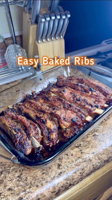 Puerto Rican Ribs, Pork Spare Ribs, Baked Ribs, Spare Ribs, Pork Ribs, Adobo, Original Video, Puerto Rican, Easy Baking