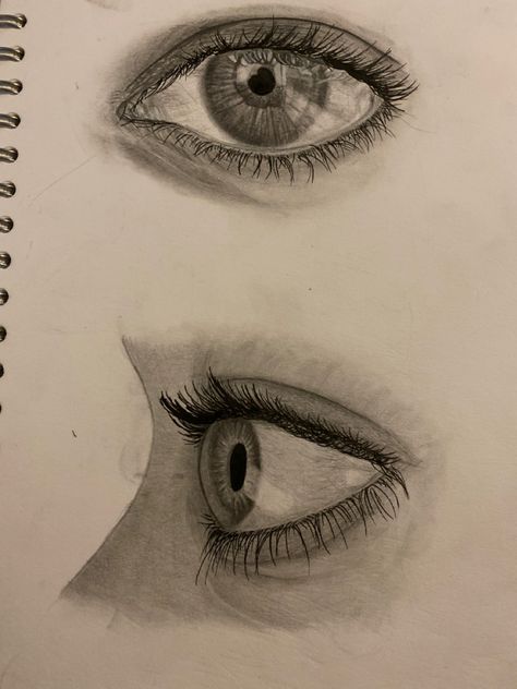 Side View Eyes Drawing, Side Face Drawing, Side Of Face, Crying Eyes, Pencil Drawing Images, Profile Drawing, Drawing Block, Eye Pictures, Eye Sketch