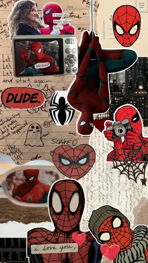 Created by addisslife on Shuffles Aesthetic Spiderman, Marvel Phone Wallpaper, Spider Men, Image Spiderman, Spiderman Theme, Spaider Man, Spiderman Art Sketch, Marvel Comics Wallpaper, Marvel Spiderman Art