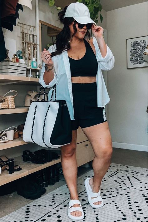 Midsize Casual Outfit, Midsize Casual, Midsize Summer Outfits, Midsize Women, Midsize Fashion Summer, Style Midsize, Midsize Summer, Walmart Outfits, Midsize Outfits