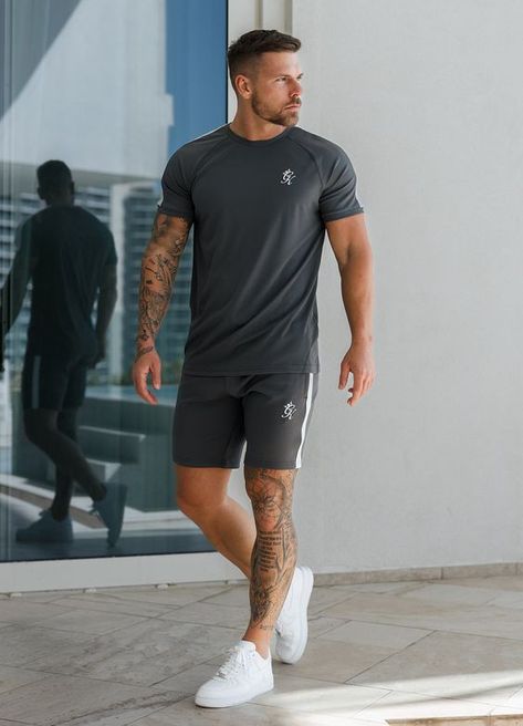 Excellent quality in the fabric very modern design measured according to the reference table magnificent purchase!! King Core, Mens Gym Outfits, Male Fitness Photography, Ideal Male Body, Mens Gym Fashion, Male Fitness, Gym Outfit Men, Men’s Fitness, Outfits Hombre