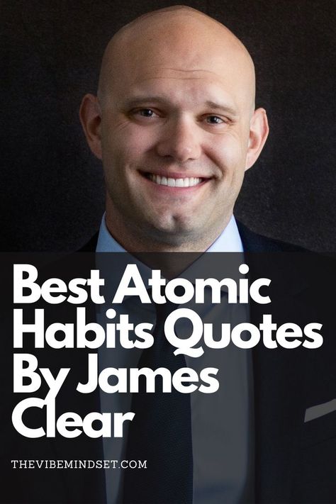 Atomic Habits Quotes, Habits Quotes, Habit Quotes, James Clear, Atomic Habits, Intrinsic Motivation, Author Quotes, Positive Habits, Hair Vitamins