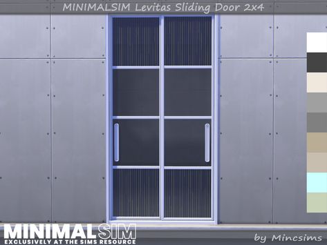 The Sims Resource, Sims Resource, Sliding Door, Sliding Doors, The Sims, Sims 4, Doors