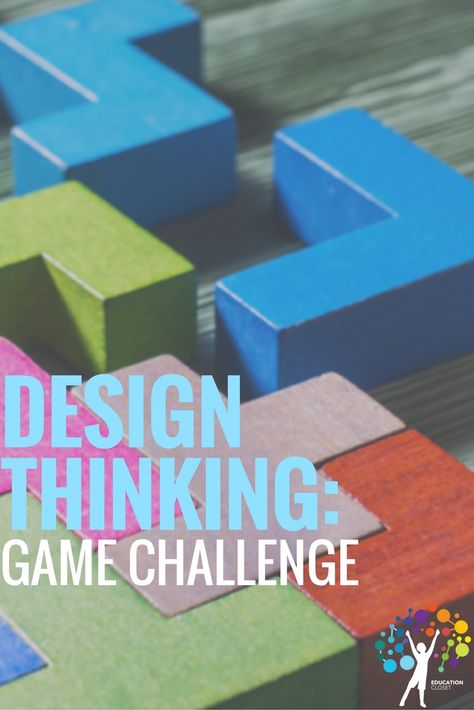 design thinking | design classroom | game challenge| gaming in the classroom Design Thinking Activities, Gamification Education, Design Classroom, Elementary Games, Therapeutic Games, Thinking Games, Montessori Playroom, Maker Space, Challenge Games