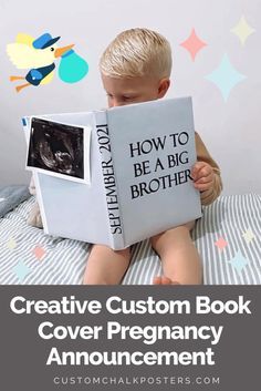 How To Be A Big Brother, Big Brother Reveal Ideas, Big Brother Book Announcement, Gender Reveal Ideas For Big Brother, Big Brother Training Announcement, How To Be A Big Brother Announcement, How To Be A Big Sister Announcement, Big Brother Baby Announcement, Big Brother Announcement Photoshoot