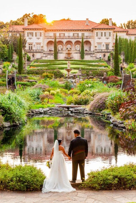 Engagement Planning, Mansion Garden, Philbrook Museum, Garden Wedding Photos, Botanical Garden Wedding, Prom Photoshoot, Wedding Painting, Wedding Photography Studio, Museum Wedding