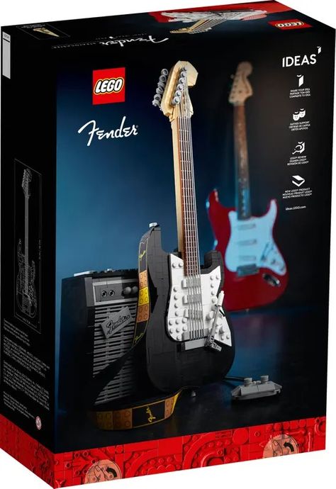 Lego Kits For Adults, Cute Lego Sets Aesthetic, Aesthetic Lego Sets, Lego Sets Aesthetic, Legos Aesthetic, Cool Lego Ideas, Cool Lego Sets, Lego Guitar, Lego Shop