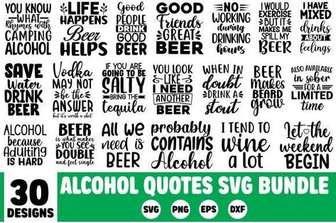 Whiskey Svg, Svg Projects, Helping An Alcoholic, Let The Weekend Begin, Engagement Quotes, Beer Svg, Alcohol Quotes, Wine Svg, Drinking Quotes