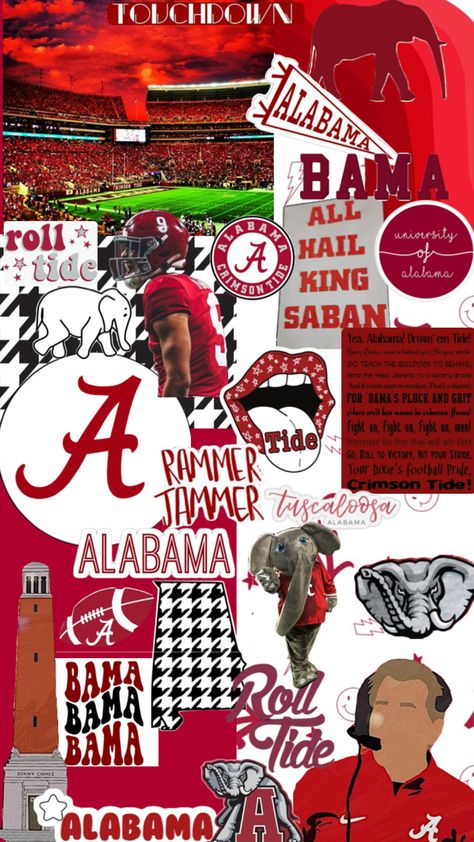 Alabama Vs Auburn, Alabama Wallpaper, Alabama College, Country Backgrounds, Bama Football, Cute N Country, University Of Alabama, Alabama Football, Roll Tide