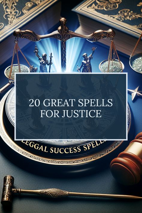 Explore amazing spells for achieving legal success and fairness in any situation. These powerful 20 spells are crafted for your protective needs and can help manifest the justice you seek. Whether needed in a court case, personal dispute, or seeking truth, these spells are perfect for beginners in witchcraft. Learn how to use herbal magic, candle rituals, and manifestation techniques designed to enhance your legal standing. Isn’t it time you took action towards the justice and results you're aiming for? Spell For Court Case, Justice Spell, Candle Rituals, Truth Spell, Witchcraft Movie, Witchcraft Shop, Magic Candle, Witchcraft Spells, Manifestation Techniques