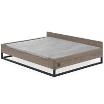 Tucker Murphy Pet™ Aerin Cot With Cushion | Wayfair Wooden Pet Bed, Extra Large Dog Bed, Paint Making, Bed With Mattress, Elevated Dog Bed, Dog Bed Large, Dog Sofa, Pet Beds, Pet Bed