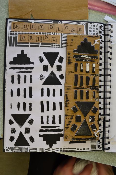 YR10 - Urban Landscapes - Polyblock print Polyblock Printing, Landscape Textiles, Gcse Art Textiles, Textiles Ideas, Beginning And End, Textiles Techniques, Sketch Books, Art Textiles, Urban Landscapes