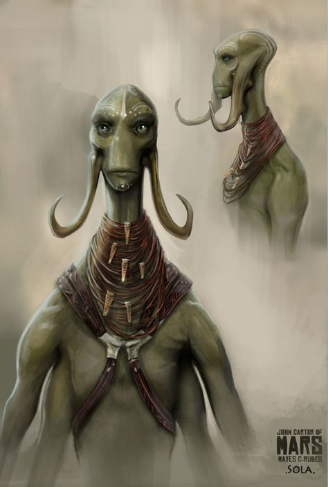 John Carter Of Mars Concept Art, Mantis Character, John Carter Of Mars, Luis Royo, Edgar Rice Burroughs, Red Planet, Alien Races, Pop Culture Art, Trail Mix