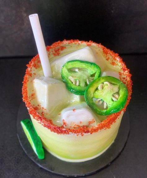 sam cade on Instagram: “Spicy Margarita 💯🎂🍹 happy birthday gordon! #cadescakes #tajin” Margarita Cake, Spicy Margarita, Crazy Cakes, Themed Cakes, Happy Birthday, Baking, Cake, Birthday