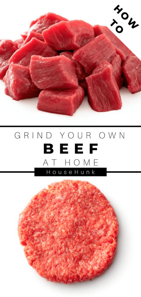 Homemade Ground Beef, Different Cuts Of Beef, Outdoor Cooking Recipes, Cuts Of Beef, Ground Meat Recipes, Meat Appetizers, Hamburger Meat, Homemade Sausage, Best Meat