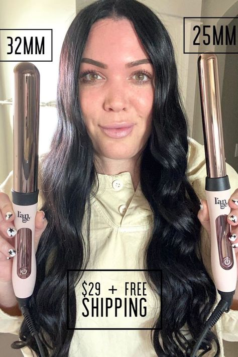 Use code 29DEAL to get the Le Curl wand for $29 plus free shipping. You can choose between the 32mm for beachy waves or 25mm for tighter curls. Undecided which size is for you? Click here to watch the results with both sizes! #lange #langehair #hair #hottool #curlingwand #beachywaves #langepromo Tighter Curls, Curl Wand, L'ange Hair, Tight Curls, Beachy Waves, Hot Tools, Wand Curls, Popular Videos, Coding