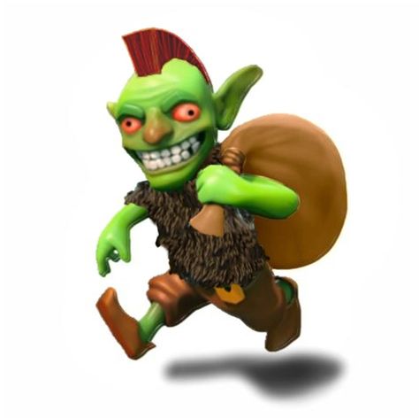 Clash of Clans | Goblin | clash-wiki.com Goblin Clash Of Clans, Clash Of Clans Game, Clash Royale, Clash Of Clans, Halloween Ideas, Halloween Costumes, Mario Characters, Fan, Halloween