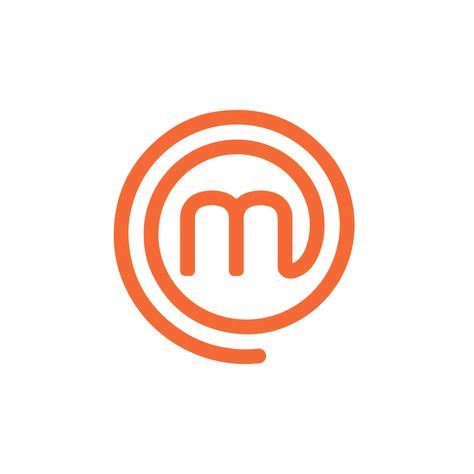 MasterChef logo, Letter M logo, burner, spiral, Real company, real logo, Logos and Types, lettermark M. Sewing Business Logo, M Logo Design, Create A Business Logo, Free Business Logo, Create Logo Design, Chef Logo, Letter M Logo, Logo M, Business Fonts