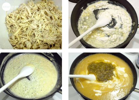 Enchiladas Sour Cream Sauce, Enchiladas Sour Cream, Chicken Enchiladas Green Sauce, Chicken Recipes Creamy, Green Chili Chicken Enchilada Casserole, Sourcream Chicken Enchiladas, Sour Cream Enchilada Sauce, Creamy Chicken Enchiladas Recipe, Sour Cream Chicken Enchilada Recipe