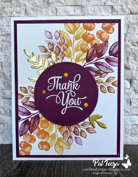 Birthday Cards Ideas, Flower Making With Paper, Flower Paper Craft, Thank U Cards, Handmade Thank You Cards, Leaf Cards, Whisper White, Product List, Thanksgiving Cards