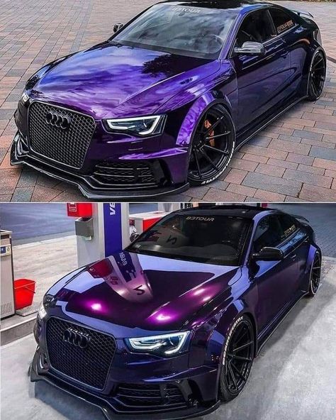 Midnight Purple Car Wrap, Wraps Ideas, New Audi Car, Car Colours, Honda Accord Touring, A5 Coupe, Audi A5 Coupe, Midnight Purple, Aesthetic Cars