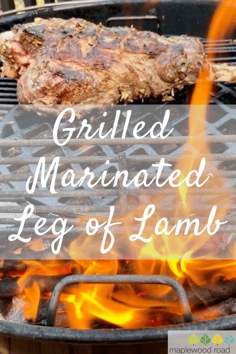 Wood Fired Leg Of Lamb, Lamb Leg Recipes Grill, Leg Of Lamb Recipes Bone In Grill, Bbq Leg Of Lamb, Leg Of Lamb Marinade, Lunch 2023, Lamb Spit, Grilled Lamb Recipes, Goat Leg