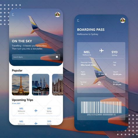 Travel App Wireframe Design, Airline App Design, Travel Ui Design Mobile App, Airline Website Design, Airport Website Design, Travel Ui Design, Airplane App, Travel App Ui Design, Airline Design