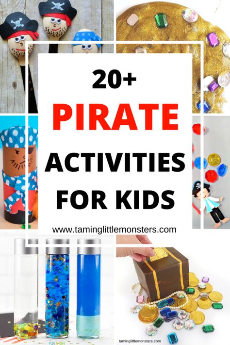 Pirate Party Games Activities, Pirates Day Activities, Pirate Theme Kindergarten Activities, Pirate Ideas For Preschool, Pirate Day In Kindergarten, Pirate Theme Kindergarten, Pirates And Princesses Preschool, Pirate Day Preschool, Pirates Past Noon Activities