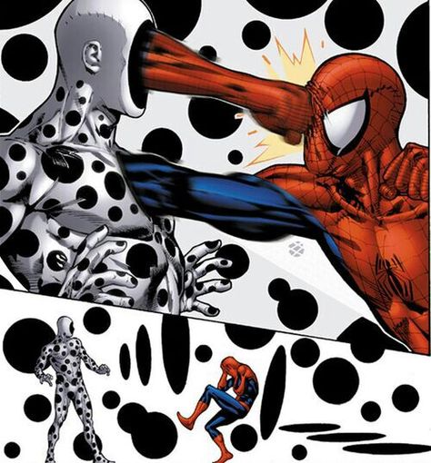 Spiderman vs the Spot The Spot Marvel, Comic Book Villains, Arte Nerd, Foto Top, Marvel Villains, Spiderman Comic, Comic Collection, Comic Movies, Super Villains