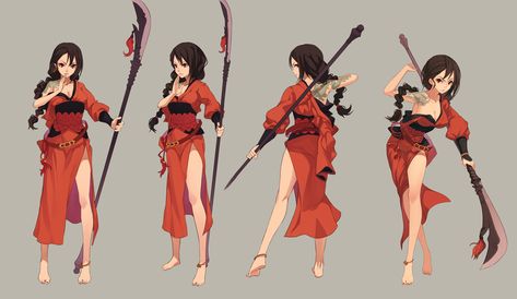 Model Sheet, Martial Artist, Character Modeling, 영감을 주는 캐릭터, Female Character Design, Character Design References, Character Designs, Dnd Characters, Drawing Poses