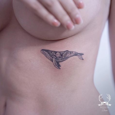 Happy Birthday Tattoo, Under Breast Tattoo, Happiness Tattoo, Whale Tattoo, Whale Tattoos, Aztec Tattoo, Fresh Tattoo, Ship Tattoo, Knee Tattoo