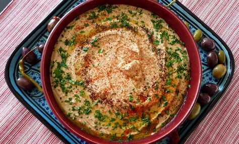 Chestnut Hummus Recipe - D'Artagnan Chestnut Hummus, Chestnut Appetizer, Hummus Easy, Too Hot To Cook, Chestnut Recipes, Truffle Mushroom, Tahini Paste, Crostini Recipes, Jean Reno