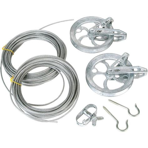 Premium Clothesline Kits Wire Clothes, Solid Wire, Laundry Drying, Laundry Supplies, House Remodel, Money Today, Hardware Store, Clothes Line, Metal Wire