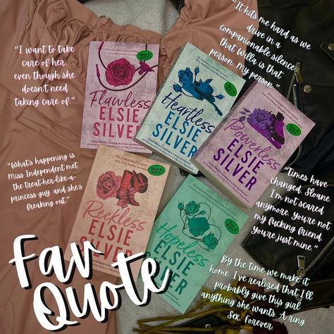 One of my recent favorites, the Chestnut Springs by the one and only @authorelsiesilver !! 🤠 I honestly wasn’t sure about reading this series but I’m so glad I didddd!! I absolutely loved it, Cade is my favorite but in all honesty they were all perfect! ✨ I’d highly recommend to all my romance girlies!! 🫶🏻 #bookstagram #booktok #booksbooksbooks #romancebooks #books #booklover #bookworm #elsiesilver #chestnutsprings #chestnutspringsseries #bookrecommendations #bookreview #bookrecs #bookish ... Chestnut Springs Series, Chestnut Springs, Small Quotes, Recommended Books, Recommended Books To Read, The One And Only, Book Addict, Book Lover, Romance Books