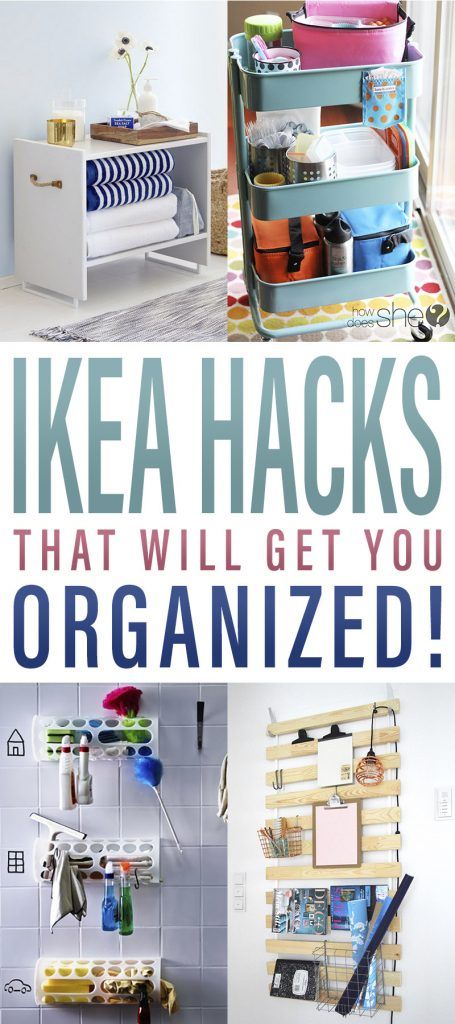 Ikea Organisation, Ikea Decor Hacks, Ikea Hack Storage, Ikea Hacks Ideas, Living Room Hacks, Ikea Organization Hacks, Ikea Craft Room, Ikea Desk Hack, Best Ikea Hacks